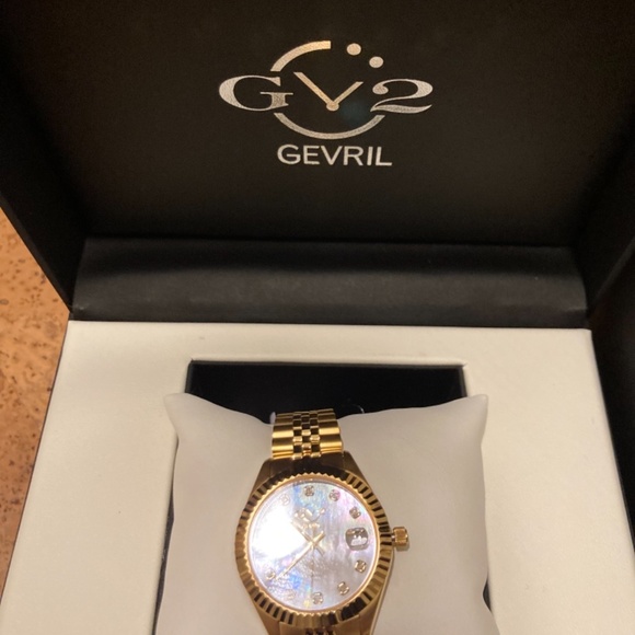 Gervil GV2 Naples diamond Swiss watch, 34 mm main image 6